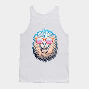 lion having a party Tank Top